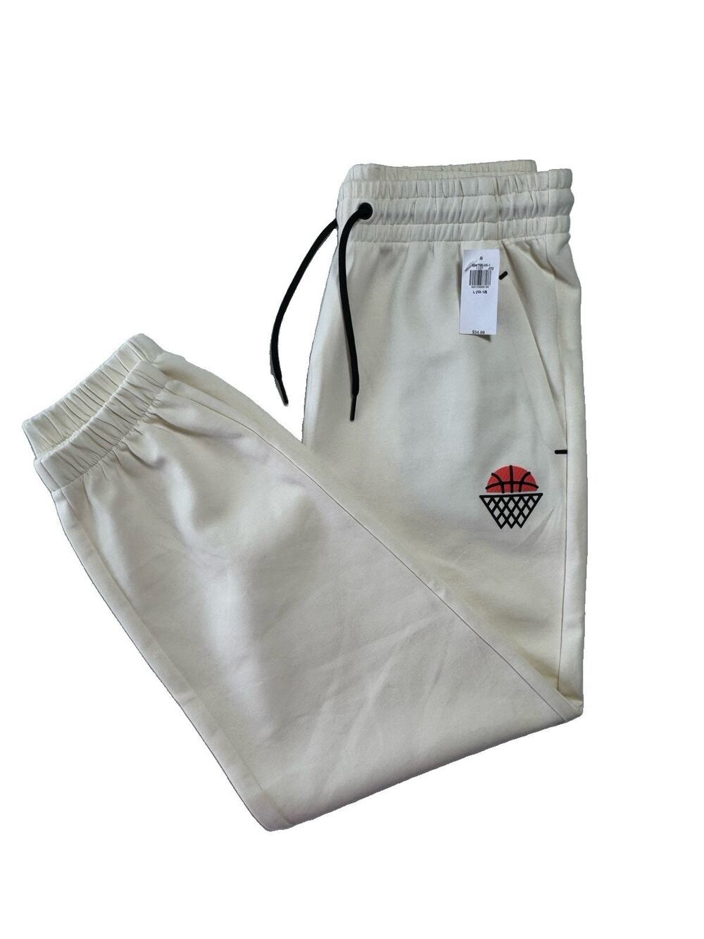 Old Navy Activewear Unisex Youth L 14-16 Color Cream Pants